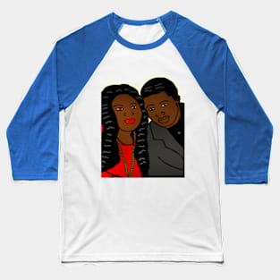 Willie and Colleen Wedding Picture Baseball T-Shirt
